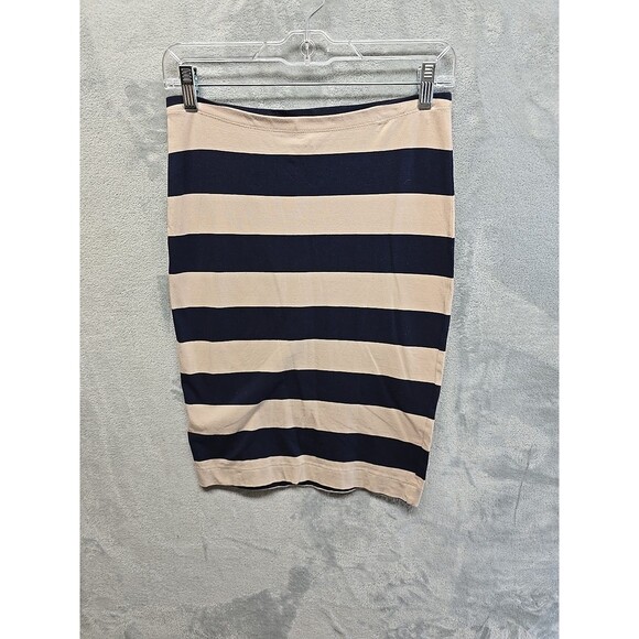 H&M Dresses & Skirts - H&M Skirt Womens Size S Pull On Striped Pencil Style Jersey Knit